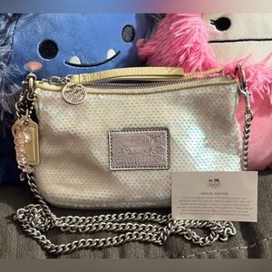 Coach Poppy Sequin Crossbody Bag Special Edition